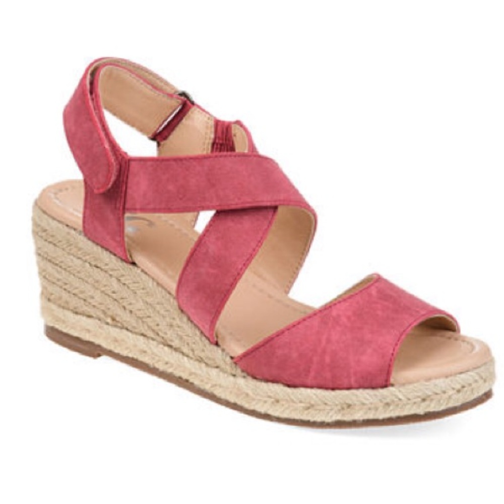 Journee Collection Womens Spencer Pumps Wedge Heel size 9.5